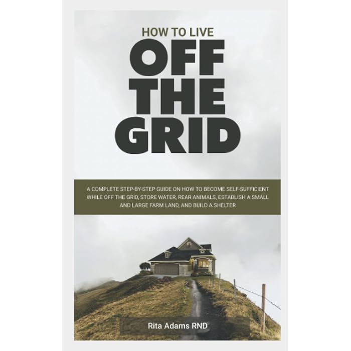 Buy HOW TO LIVE OFF THE GRID: A complete step-by-step guide on how to ...
