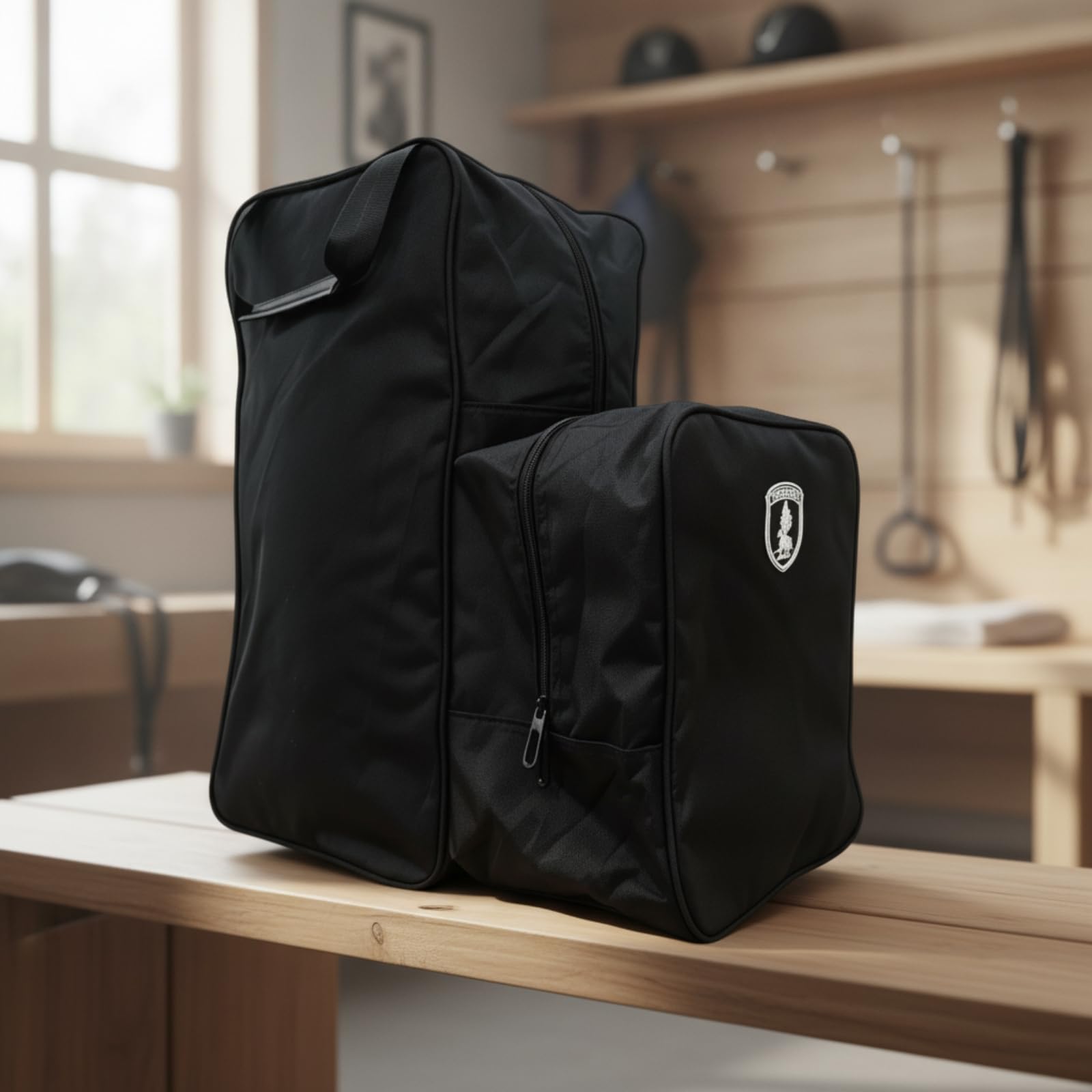 Reitertasche mit Reißverschluss wasserabweisend Ausrüstungstasche übersichtlich Tasche für Reiter, REIT, Reitstall