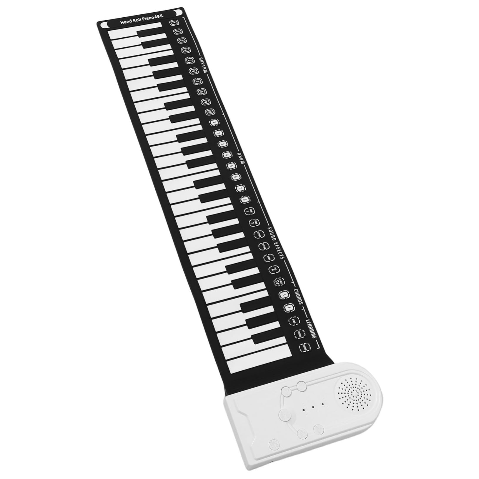 Milisten Clavier de Piano Électrique en Silicone 49 Touches Pliable pour Débutants Application Polyvalente, pour Cours et Performances en Extérieur - Les Beatles, Paul McCartney, John Lennon, RIngo Starr, George Harrison Milisten Clavier de Piano Électrique en Silicone 49 Touches Pliable pour Débutants Application Polyvalente, pour Cours et Performances en Extérieur