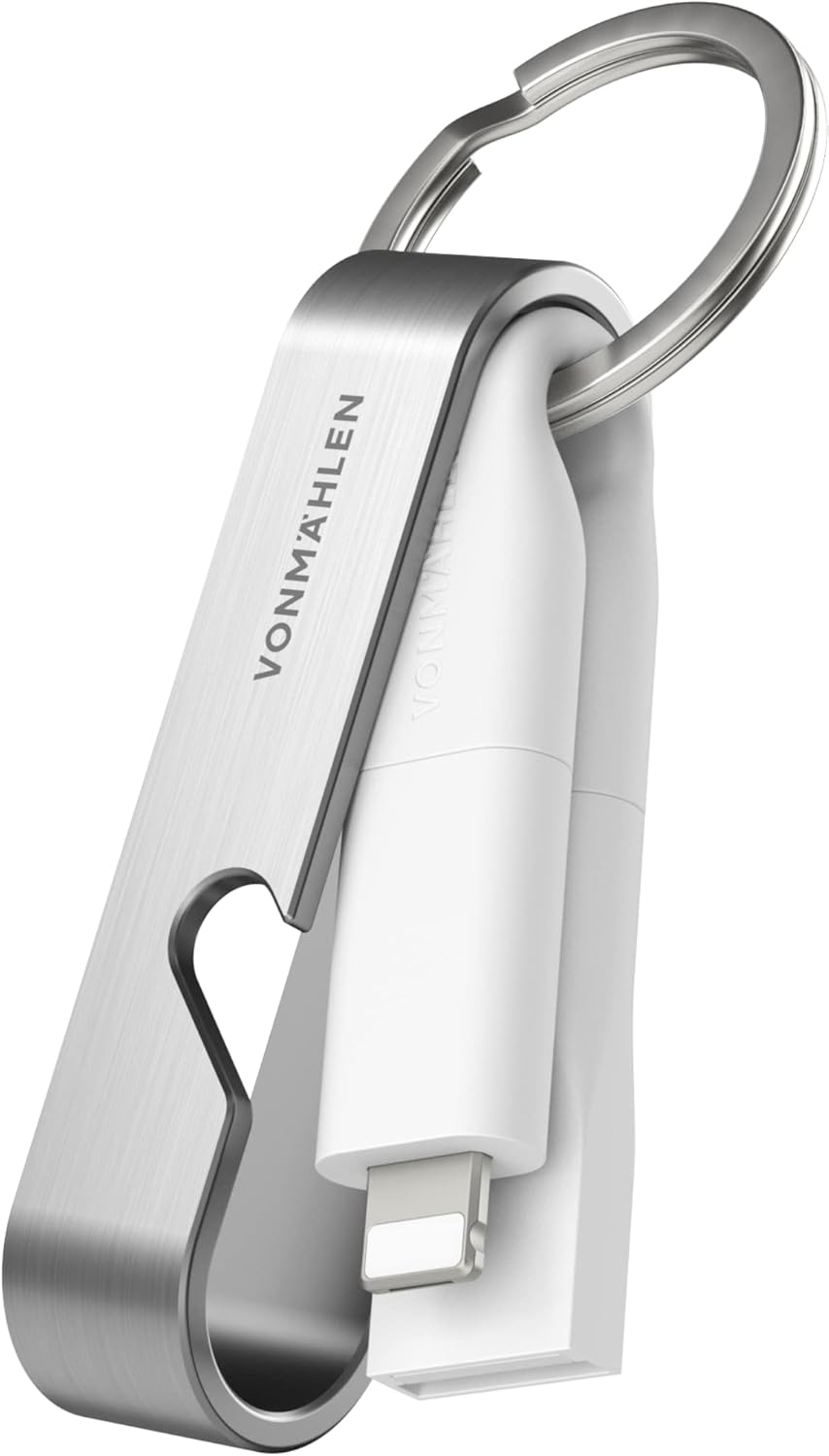 VONMÄHLEN High Six 6 in 1 Keychain Bottle Opener Charger Cable