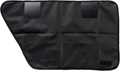 Miniatura 7 de KIMISS Protector de puerta de automóvil, cubierta derecha para automóvil, 600D, tela Oxford, protector de puerta para perros, gatos, mascotas, se