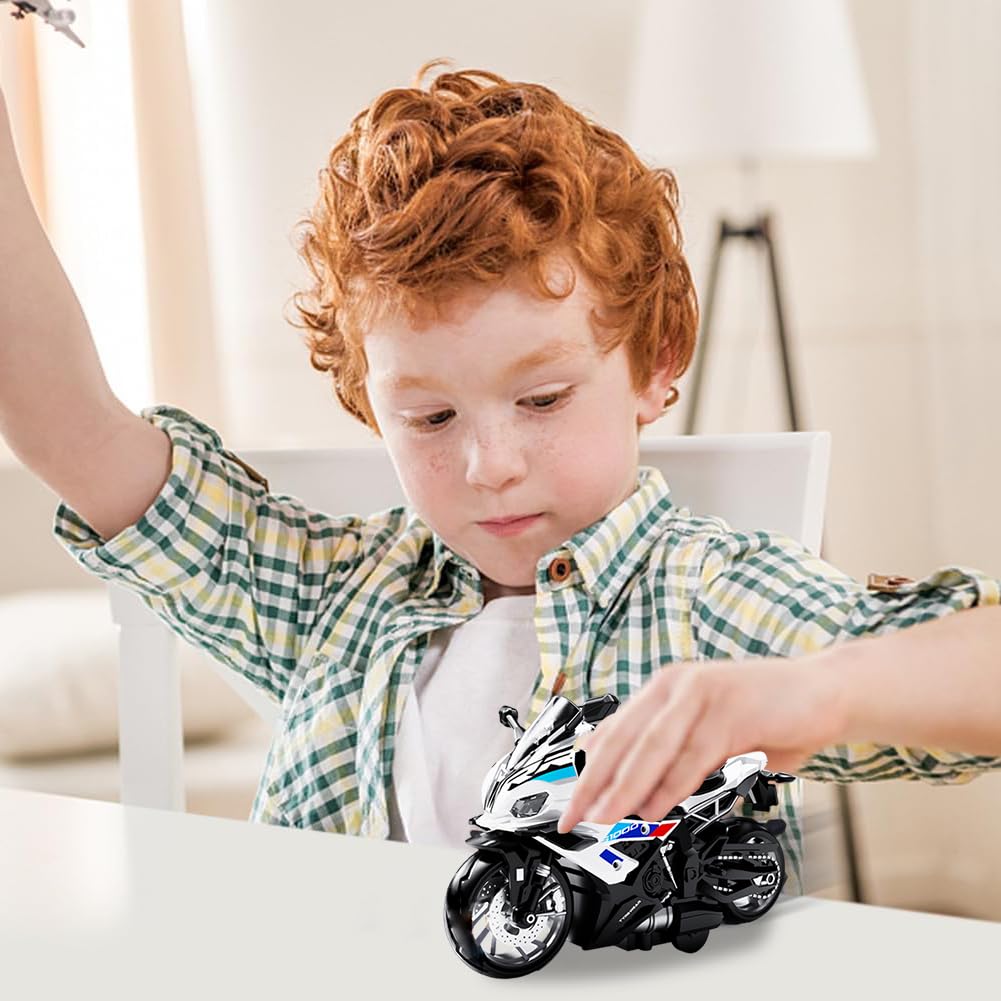 Risopen Jouet De Moto Pour Enfants 1:12 - En Alliage - Mini Moto - Compatible Avec Suzuki