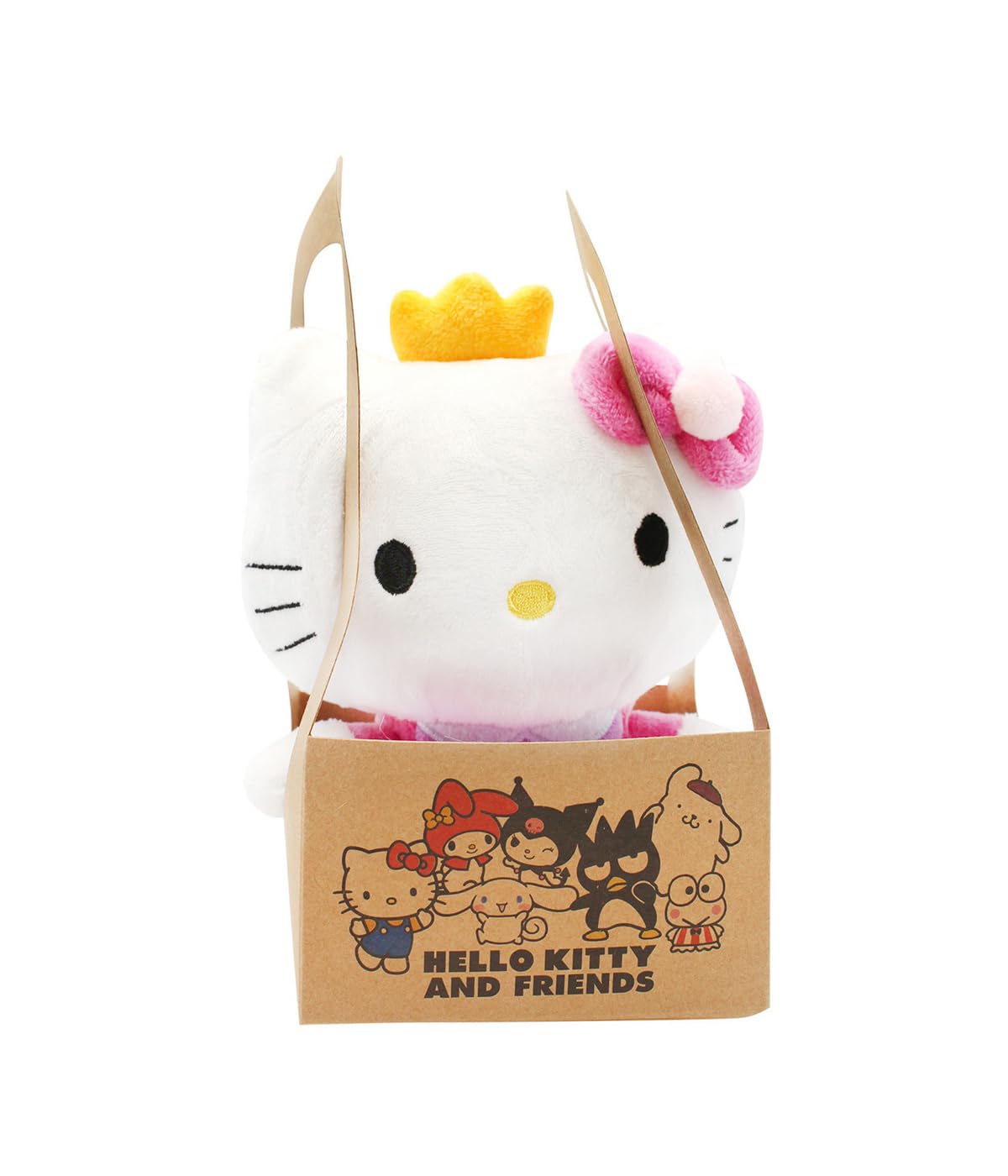 Image secondaire de Peluche Hello Kitty Princesse 14 cm avec Sac à Main