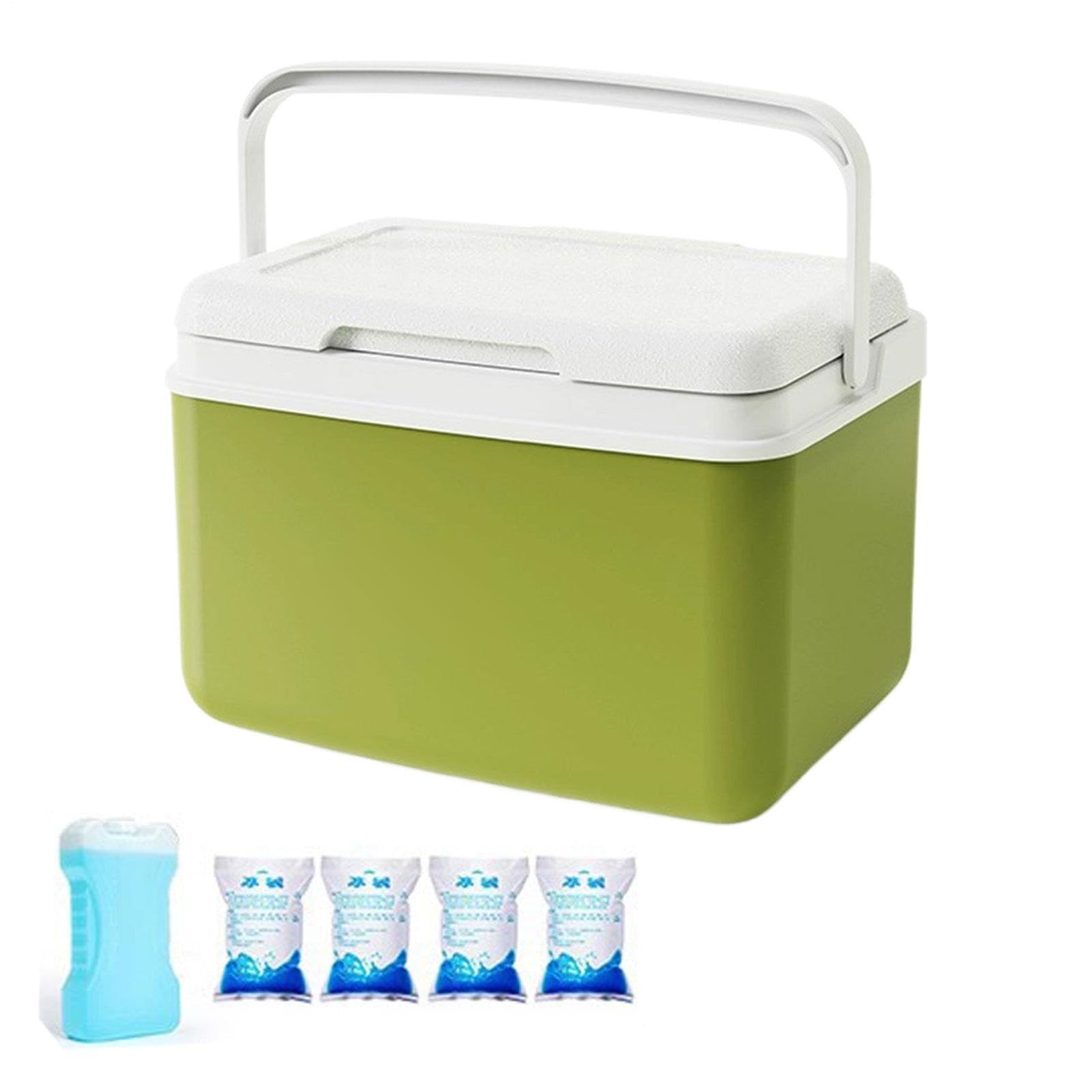 Lodówka Turystyczna Termoizolacyjna Przenośna Lodówka Na Kemping i Wędrówki | Przenośna Chłodziarka Podróżna Na Wędrówki Wspinaczki I Przygody
