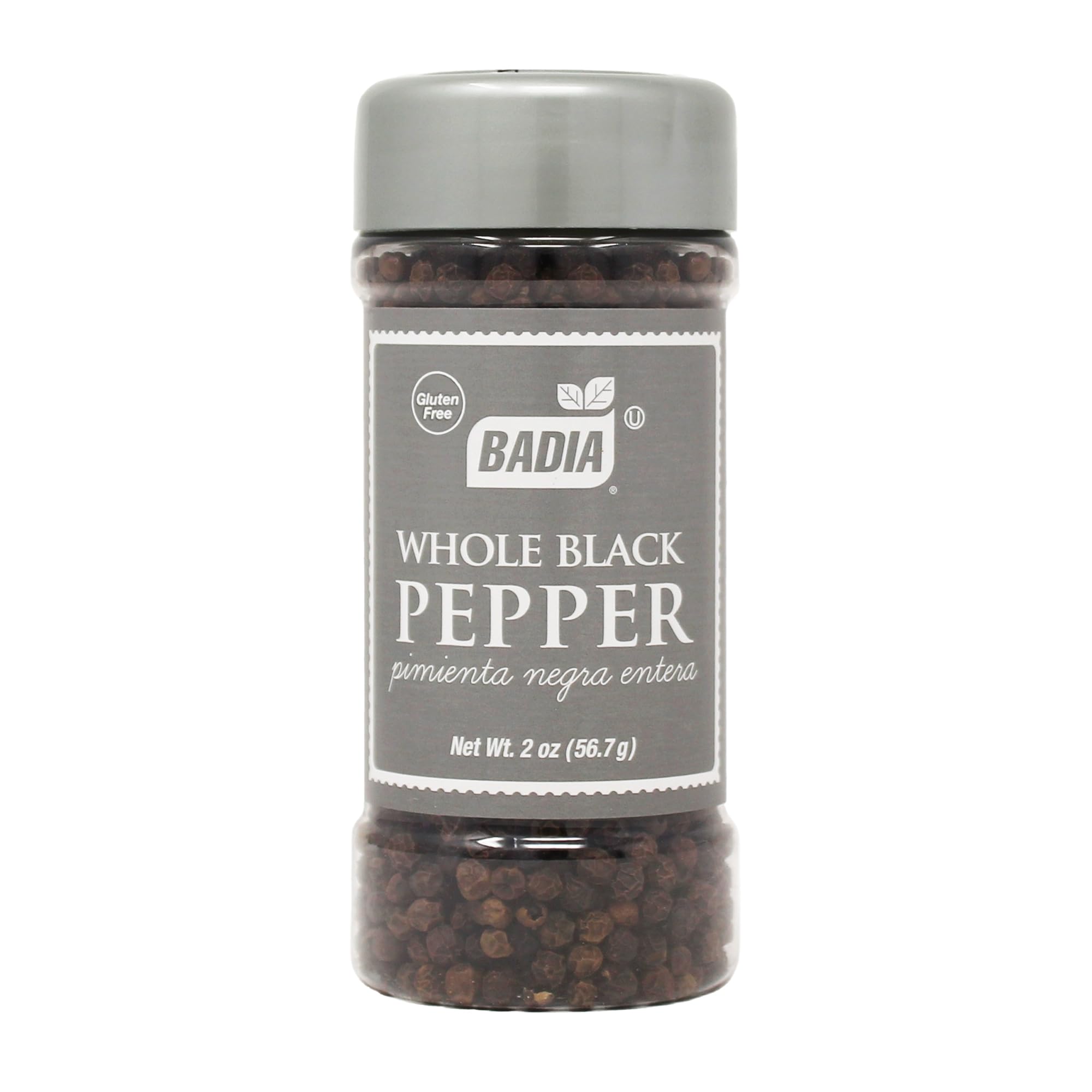 Badia Spices inc Spice, Black Pepper, Whole, 2-Ounce (Pack of 12)