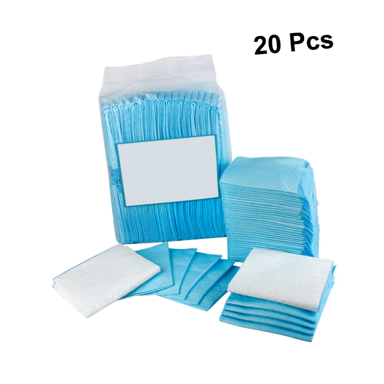 BESPORTBLE Almohadillas Absorbentes Agua Gruesas Entrenamiento Mascotas Pañal Perro Empapadores Perro XL
