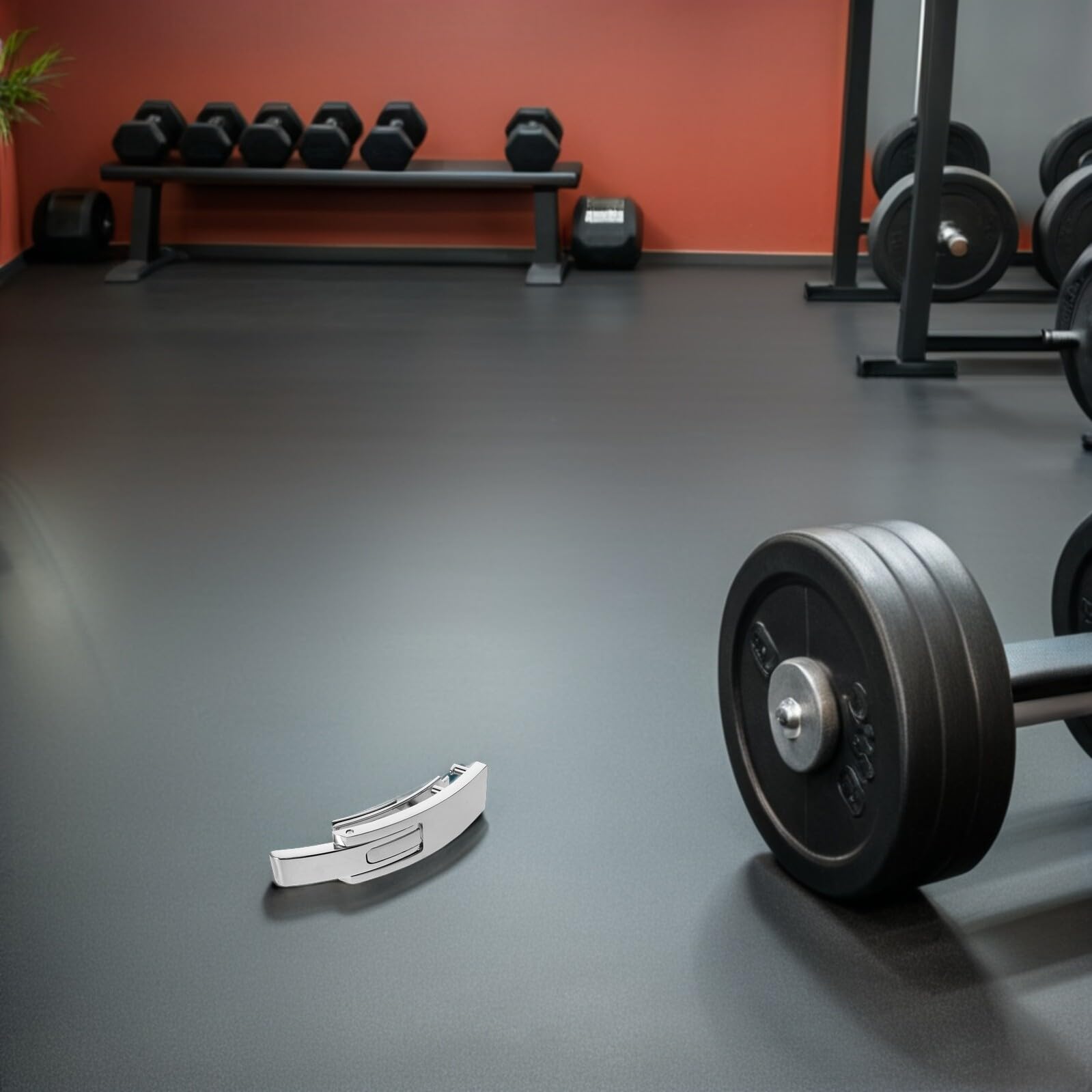 Fibbia a scatto per cintura da sollevamento pesi, alluminio, sgancio rapido, per squat e allenamento a casa, ricambio per cintura da palestra