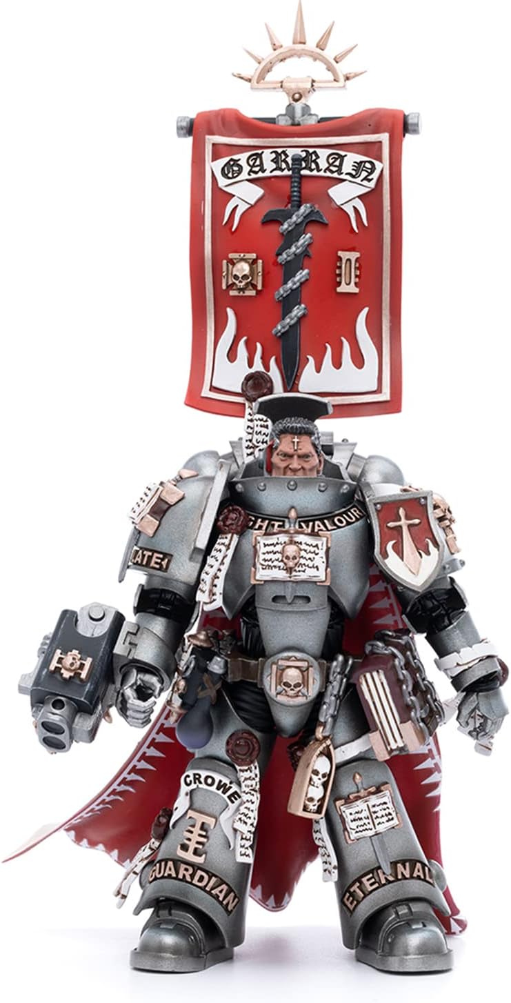 JOYTOY 1/18 Action Figures Warhammer 40k Mecha Grey Knights Castellan Crowe