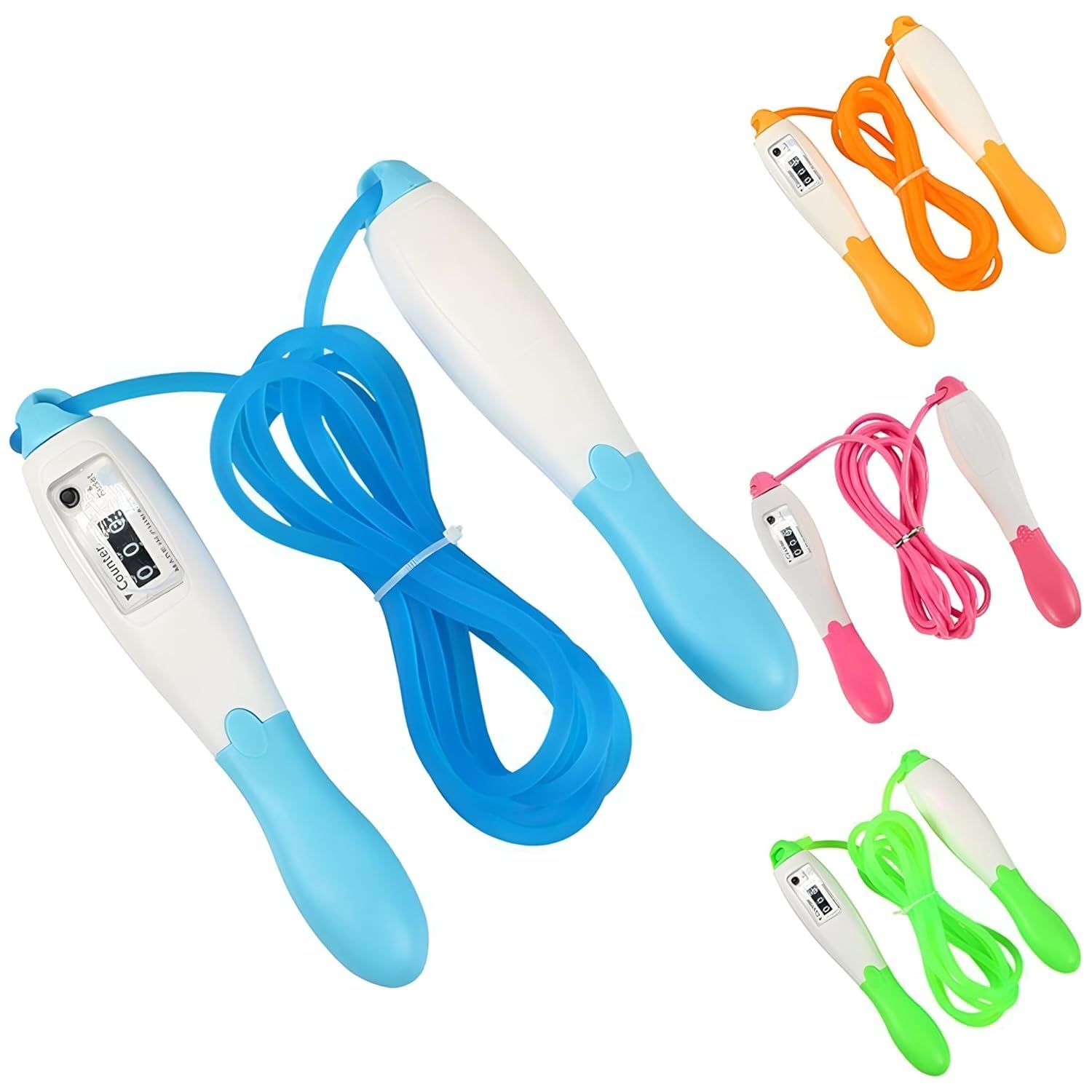Zenitrain Skipping Rope for Men and Women Jumping Rope With Adjustable Height Speed Skipping Rope for Kids, Women, Girls Rassi Jumping Men for Exercise, Gym, Sports Fitness Counter Rope (Multicolor) (B0CY27R938) Amazon Price History, Amazon Price Tracker