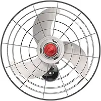 Ventisol Ventilador de Parede Oscilante, Power, Preto/Prata, 70cm, Bivolt