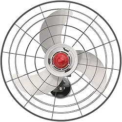 Ventisol Ventilador de Parede Oscilante, Power, Preto/Prata, 70cm, Bivolt