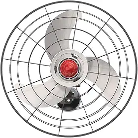 Ventisol Ventilador de Parede Oscilante, Power, Preto/Prata, 70cm, Bivolt