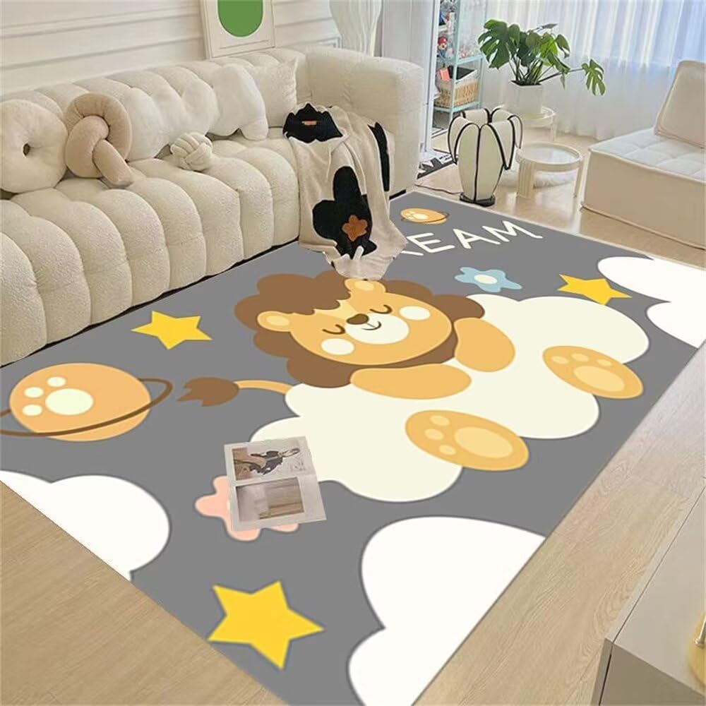 Cojin suelo grande RUGMRZ de 120x170cm para amortiguar ruidos y aislar del frío en dormitorios