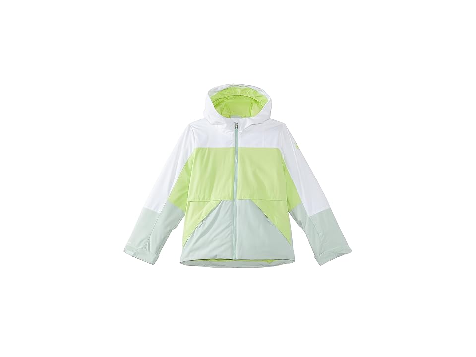 Spyder Kids Sylvie Jacket (Big Kids) (Lime Ice) Girl's Clothing INTERNATIONAL SHIPPING