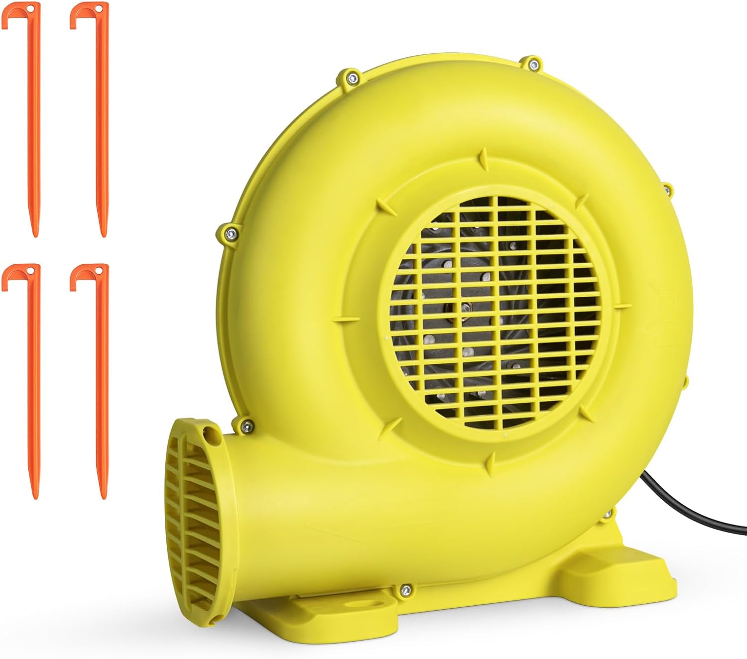 380W 0.5HP Air Blower for Inflatables: Bounce House Blower - Commercial Electric Blower - Work for Bouncy Castle Jump Slides Water Slides Inflatable Arch