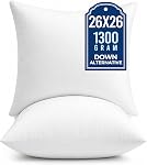 puredown® Inserts de Coussin 12x20 Paquet de 2 Coussins Lumbar Doux et Moelleux pour Canapé Lit et Coussin Décoratif Rectangulaire pour Décor de Maison