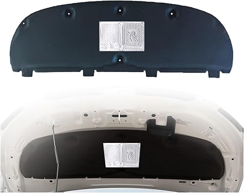 JaLch Almohadilla aislante del capó del motor delantero, funda de espuma acústica de algodón, compatible con CRV, compatible con CR-V 2017-2021