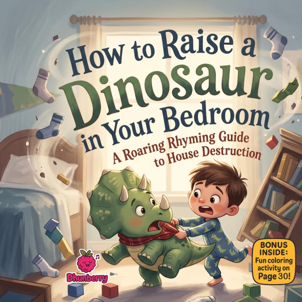 How to Raise a Dinosaur in Your Bedroom: A Silly Rhyming Adventure About Friendship, Chaos, and One Very Mischievous Dino