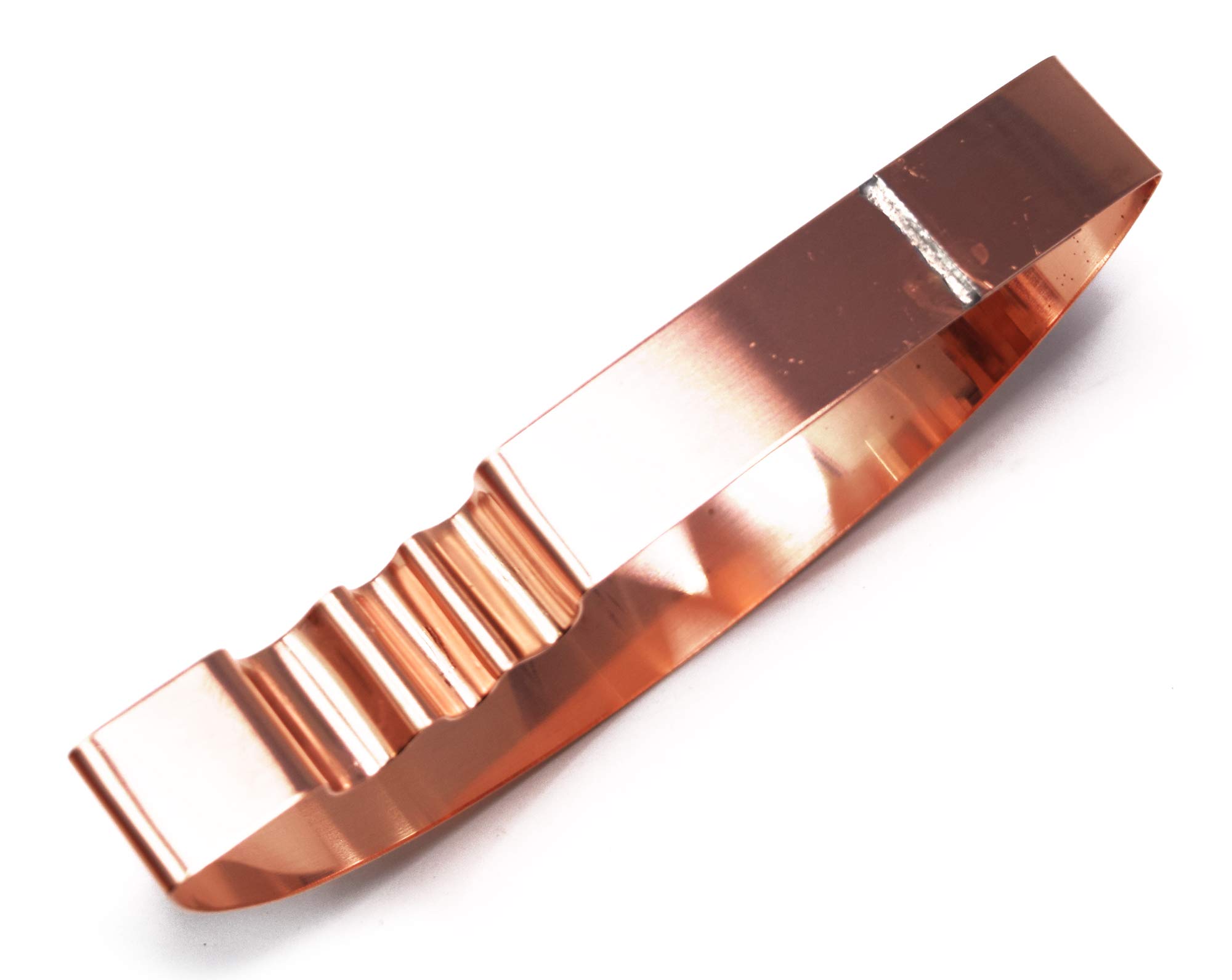 Watermelon Slice Cookie Cutter – Copper, 5x2.5 Inch, Handmade In USA