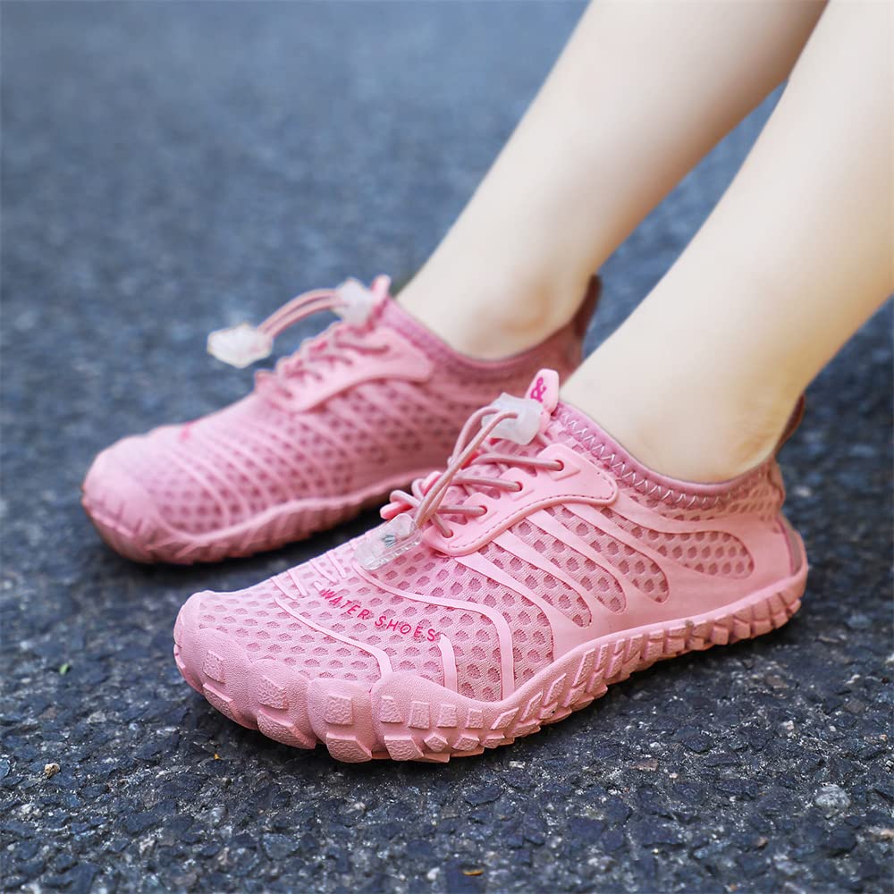 Mateju Zapatos de Agua Niño Niña Escarpines Zapatos de Natación de Verano Zapatillas de Agua Playa Antideslizantes Secado Rápido Deportes Acuáticos Surf Adolescente