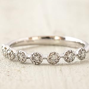 Amazon | [cococaru(ココカル)] ダイヤモンド 0.1ct ホワイトゴールド 