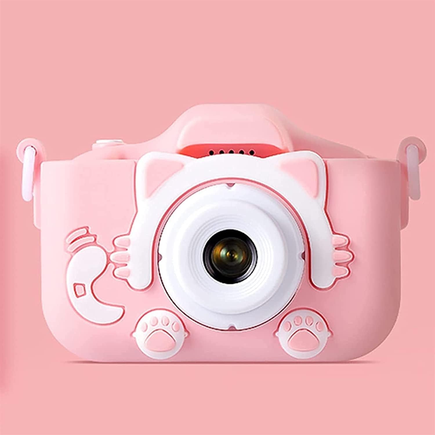 Kids Camera for Girls and Boys, Kids Digital Dual Camera 2.0 Inches Screen Video Camcorder Anti-Drop Children Selfie Camera, Camera for Kids with Games, Birthday Gift