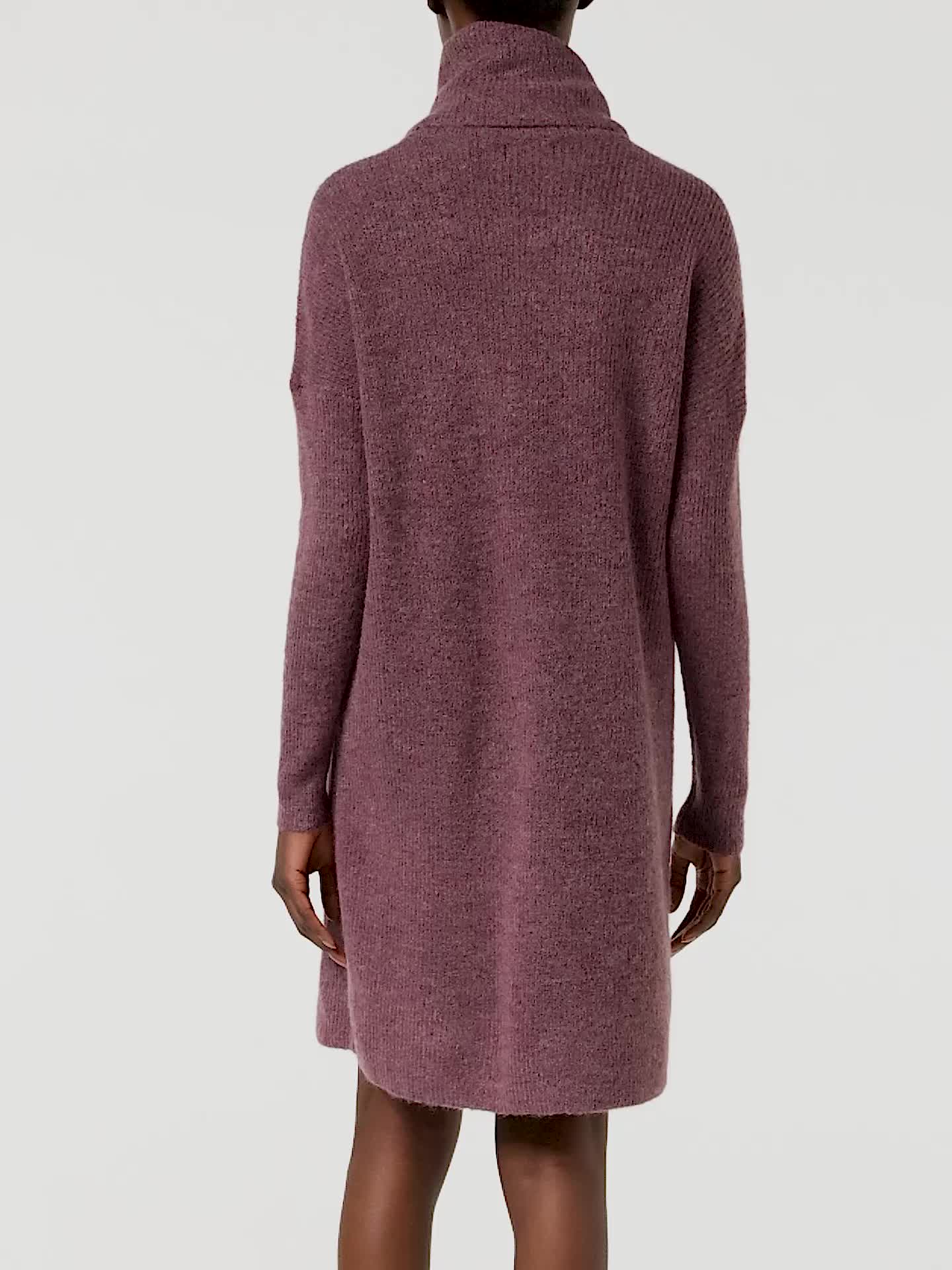 ONLY Onljana L/S Cowlnck Dress Wool Knt Noos Women's Casual Dress