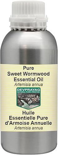 Miniatura 7 de Aceite esencial puro de ajenjo dulce (Artemisia annua) con cuentagotas de vidrio destilado al vapor 0.2 fl oz (0.16 oz)