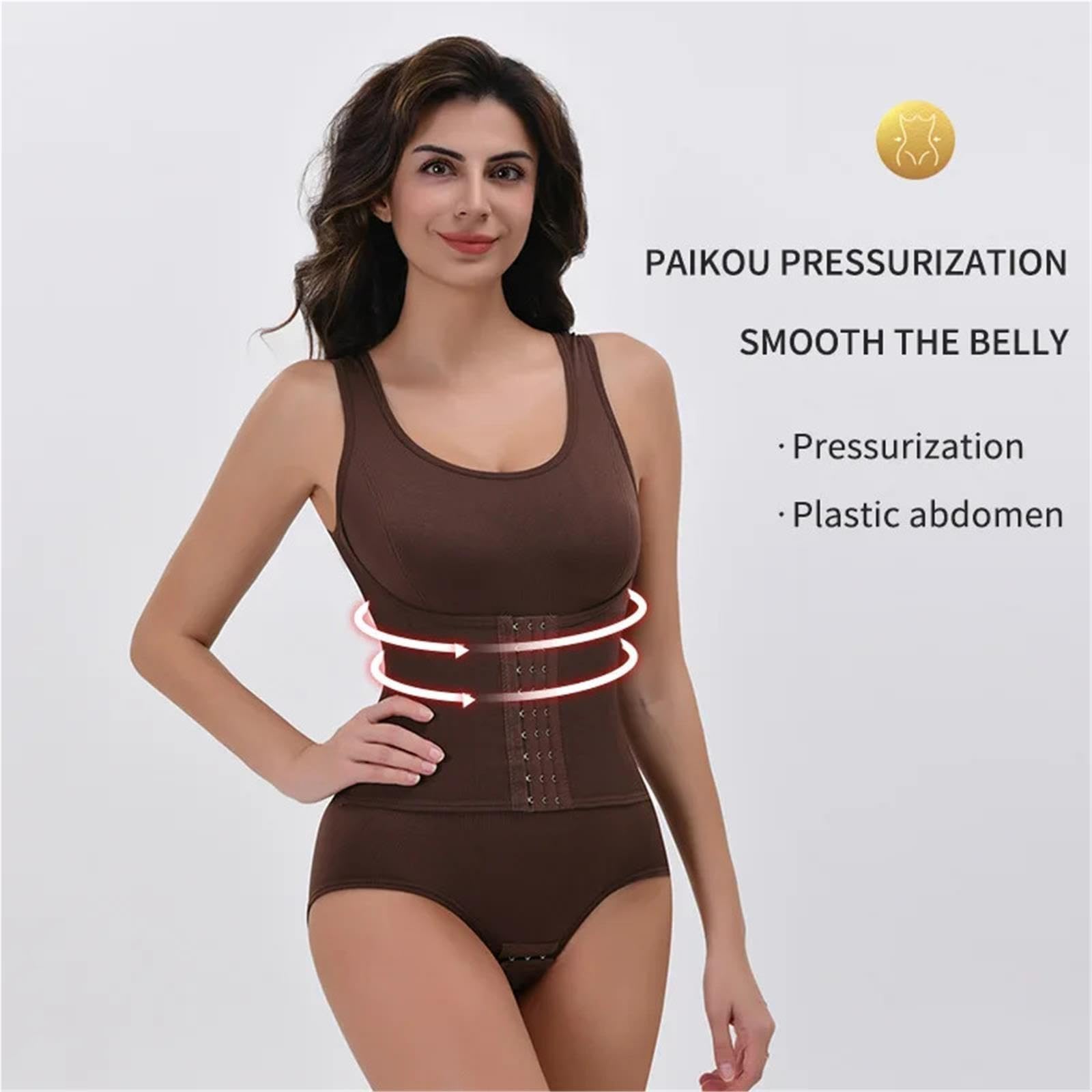 Body modellante for donna taglie forti, controllo della pancia