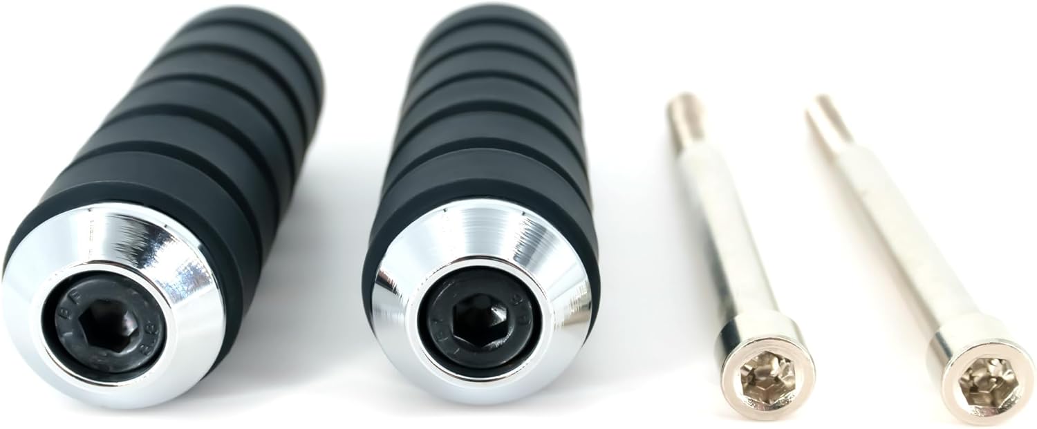 Americruise Motorcycle 3.8" Extended Toe Foot Shift Shifter Peg For Harley Softail Sportster Dyna Fat Bob Touring Road King Road Glide (Chrome 2)