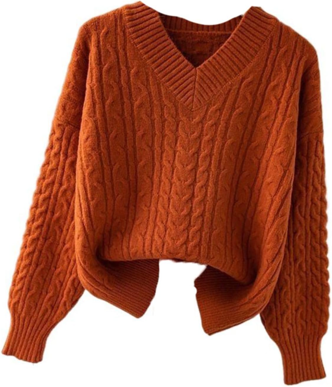 Sweater Women's Fall and Winter Retro Pullover Sweater