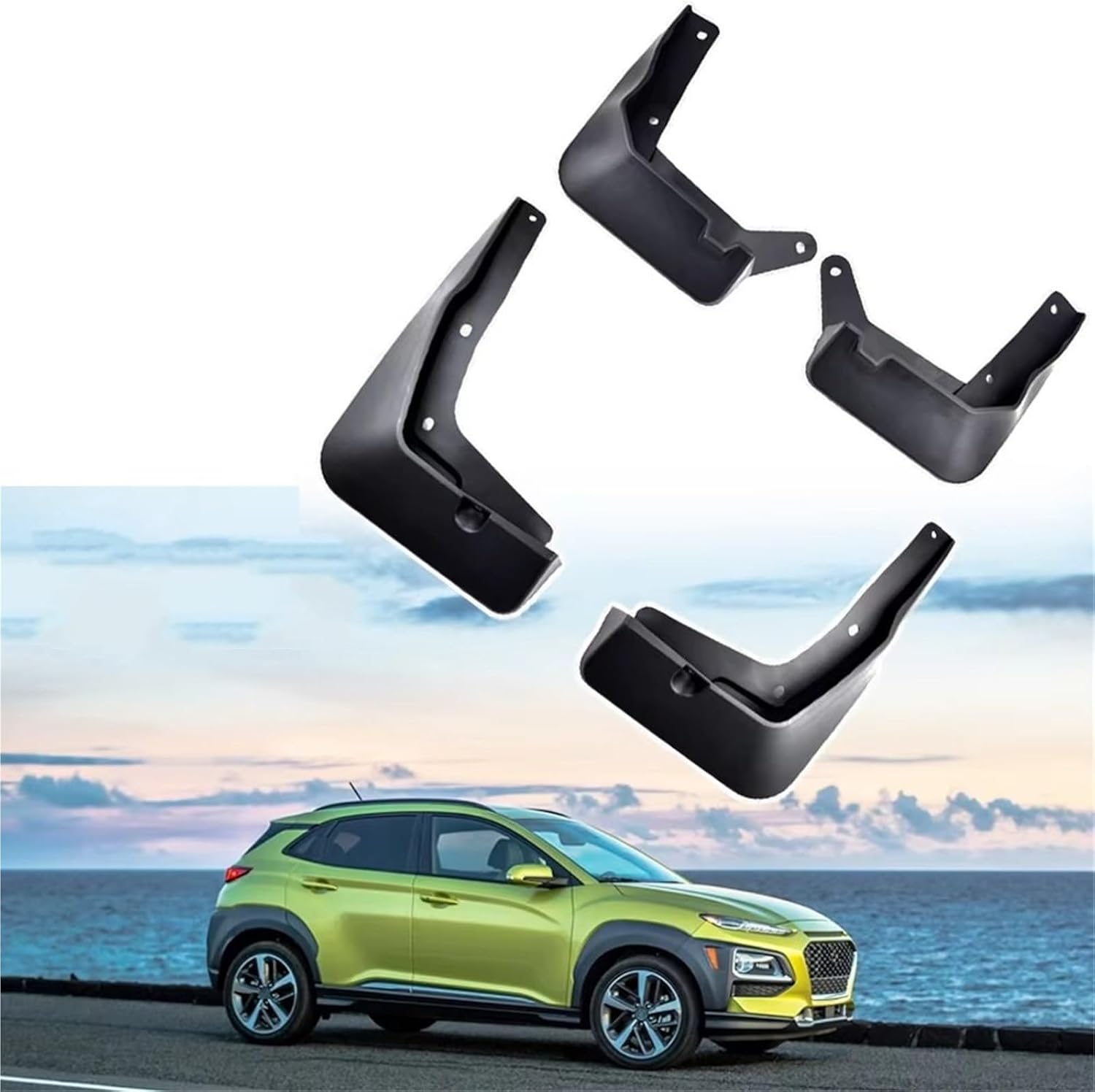 mudflaps for Hyundai for Kona for Kauai 2017-2020 Mudflaps Splash Guards Mud Flap Mudguards Fender