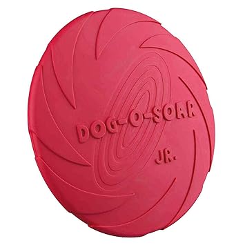 Trixie: - Dog Disc Toy | A Floatable Disc for Dogs Made of Soft Natural Rubber | an Interactive Toy, Provides an Excellent Way to Exercise while Stimulating the Brain | Floatable for Extra Fun ? 12 Cm