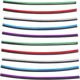 VICASKY 10 Peças Tira Decorativa De Saída De Ar Decoração De Carro Decoração De Saída De Ventilação De Veículo Tira De Braçadeira De Veículo Ac Para Saída De Carro Decoração De Acabamento
