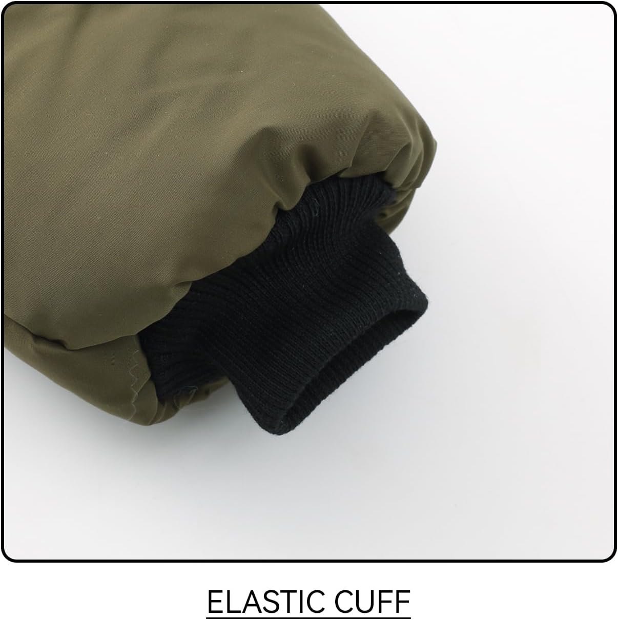 Boy Winter Fleece Coat Puffer Jacket with Faux Fur Hood Long Outwear Kid Clothes - Image 5