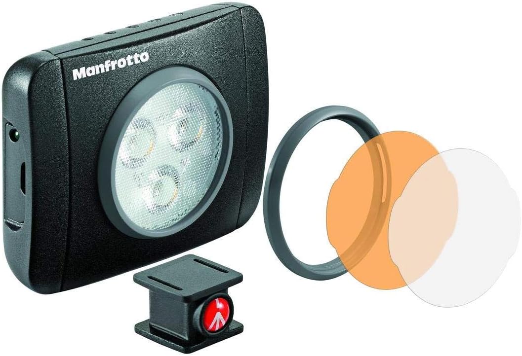 LUMIMUSE 8 LED Light and Accessories - Black