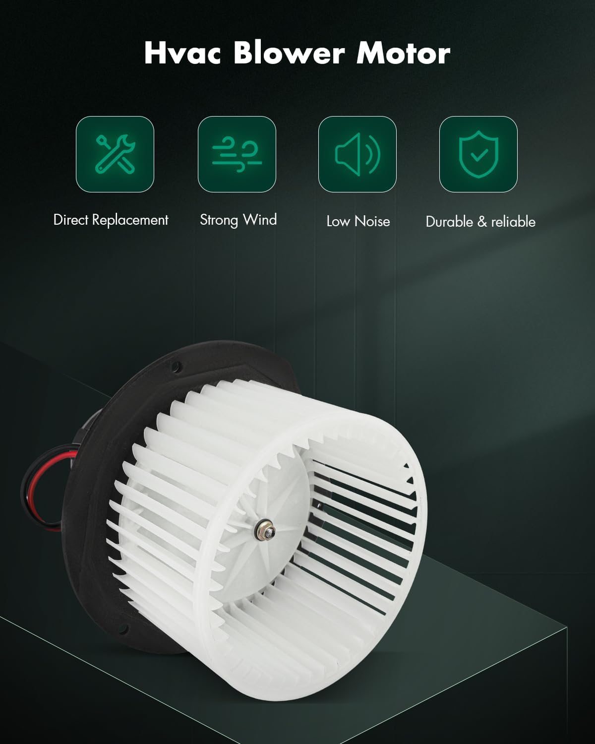 BM10041C HVAC Blower Motor SCITOO ABS Plastic Heater Blower Motor with Fan Air Conditioning Compatible with
