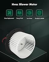 Vista 2 de SCITOO BM10041C Motor de ventilador HVAC con jaula de ventilador apto para 2011-2015 para Peterbilt 325, 2011-2015 para Peterbilt 330, 2011-2015