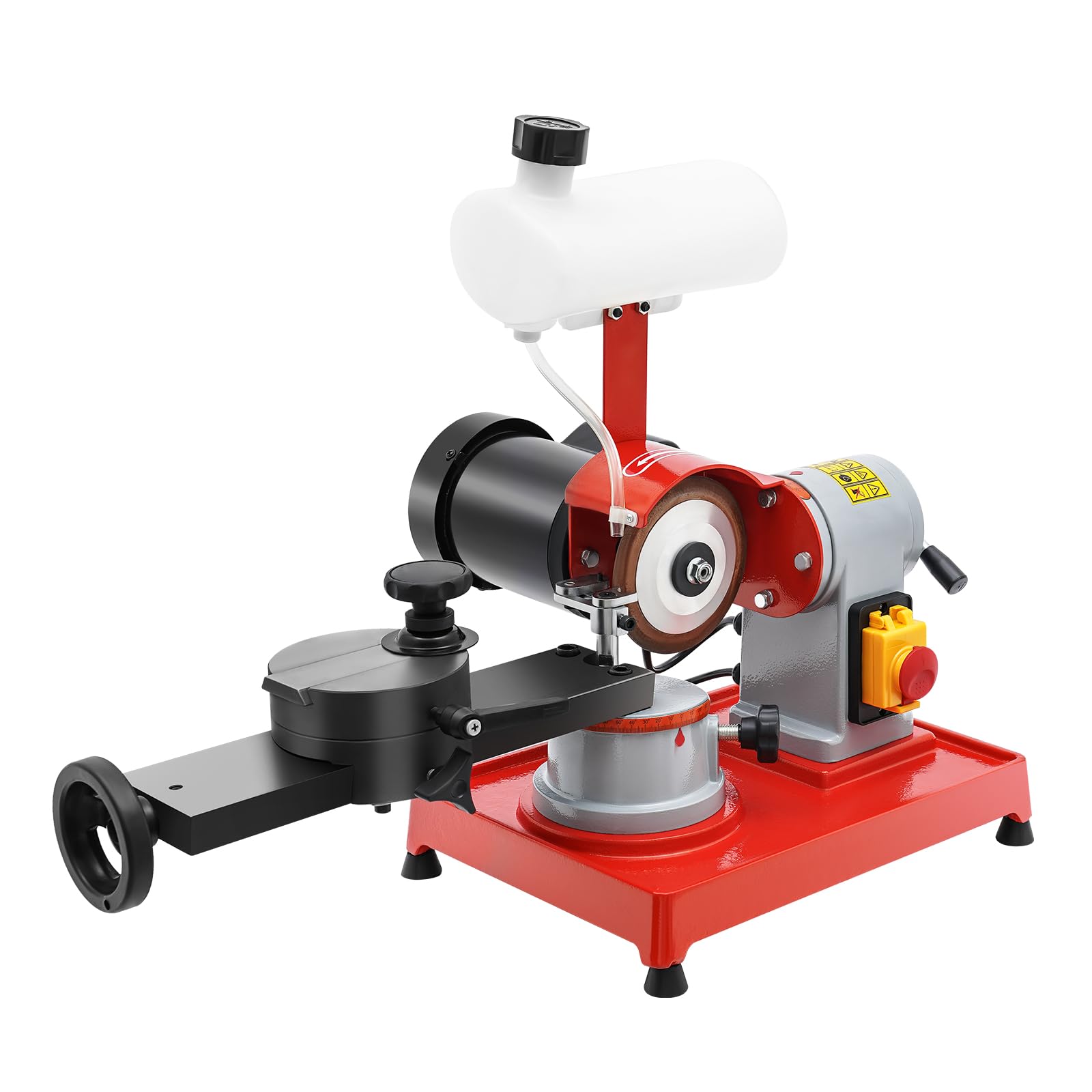 Sägeblattschärfgerät, 370W 2850Rpm Verstellbarer Winkel Kreissägeblatt SchäRfmaschine, Arbeitsdurchmesser 80-700Mm Sharpening Machine mit 4 Innendurchmesser Pads
