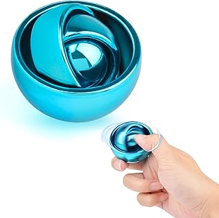 Fidget Spinners for Kids Teens Toddler,ABS Plastic Material Fidget Toys Adults,Gyro Adult Fidget Spinner Toys,Idea ADHD Autism Stress Relief Hand Finger Fidgets Toy Gifts(1PCS-Blue)