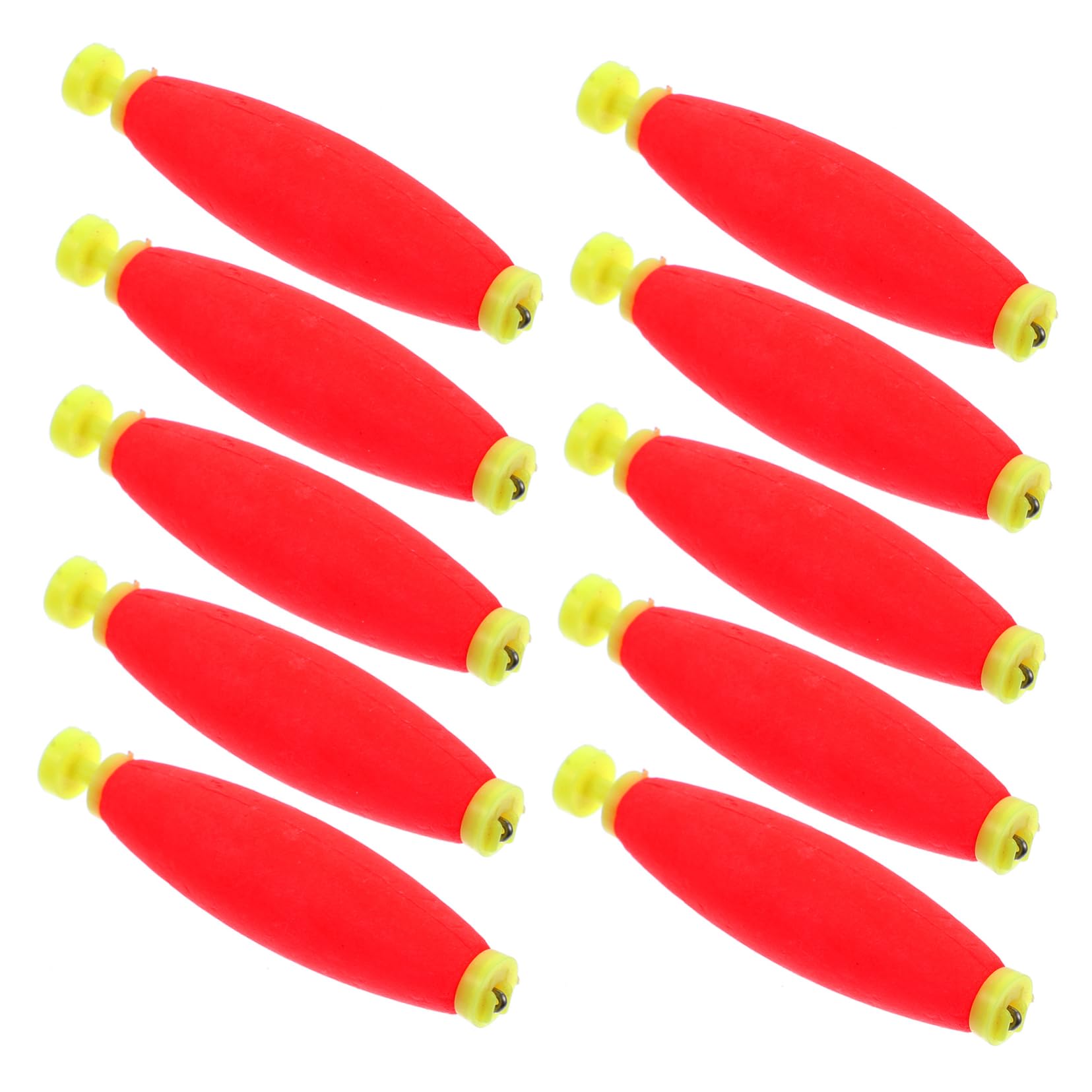 Sosoport Trousse Plates-Formes Maquereau Pivote Bobines De Plein Air Récipient Outil De Pêche Grossier S'arrête Caoutchoucs Attaquer Mer Perles Eva Rouge