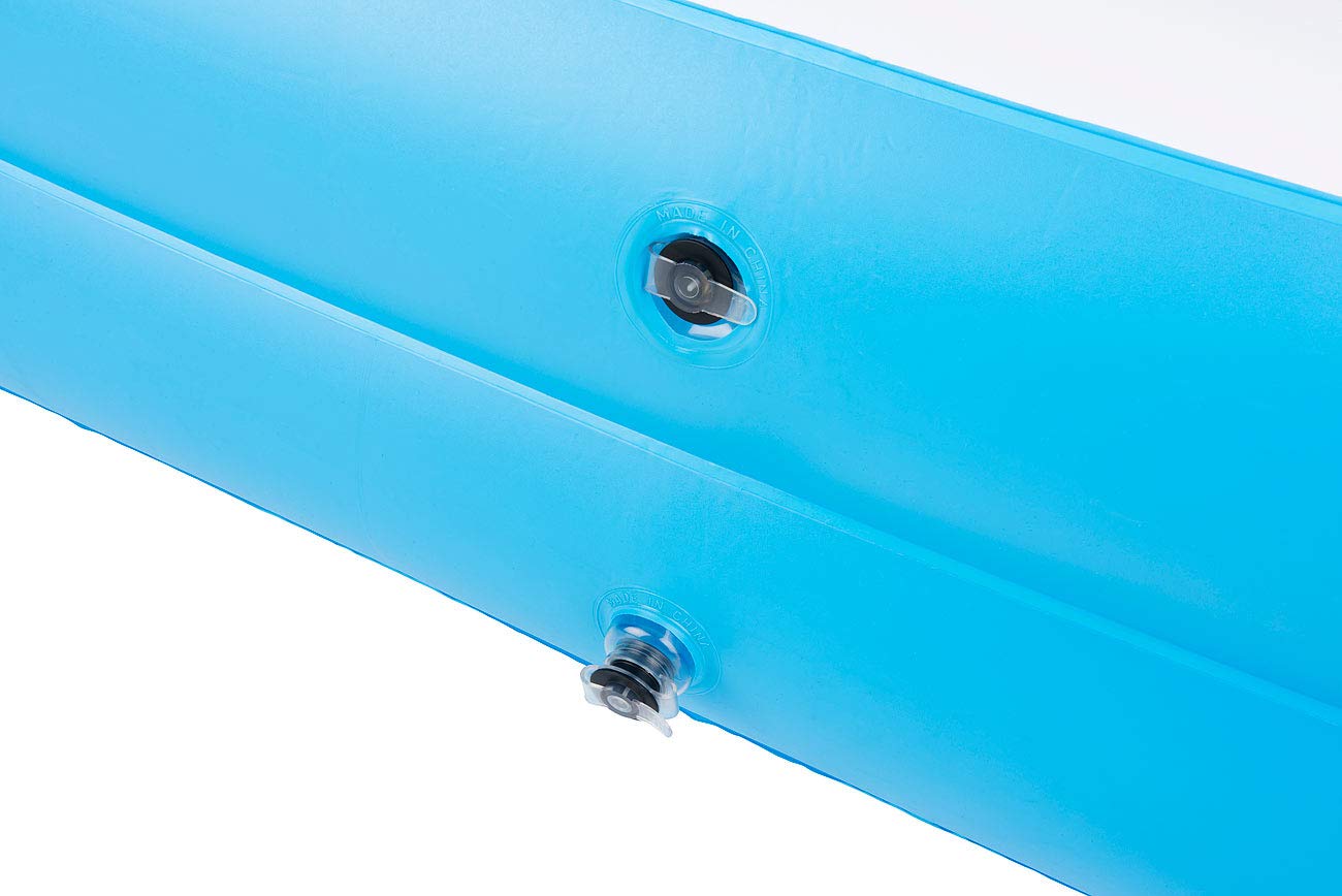 Speeron Riesen Pool aufblasbar: Aufblasbares Jumbo-Planschbecken, 305 x 183 x 51 cm, blau-weiß (Schwimmingpool aufblasbar, Family-Pool, Schwimmbad)