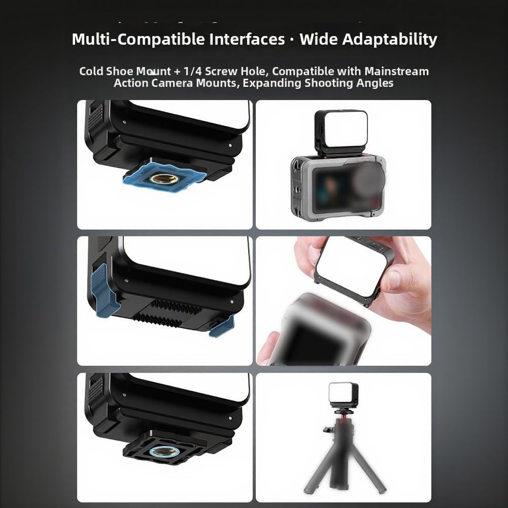 Magnetisches Fülllicht mit Halterung für DJI für osmo Pocket(2 Sets)