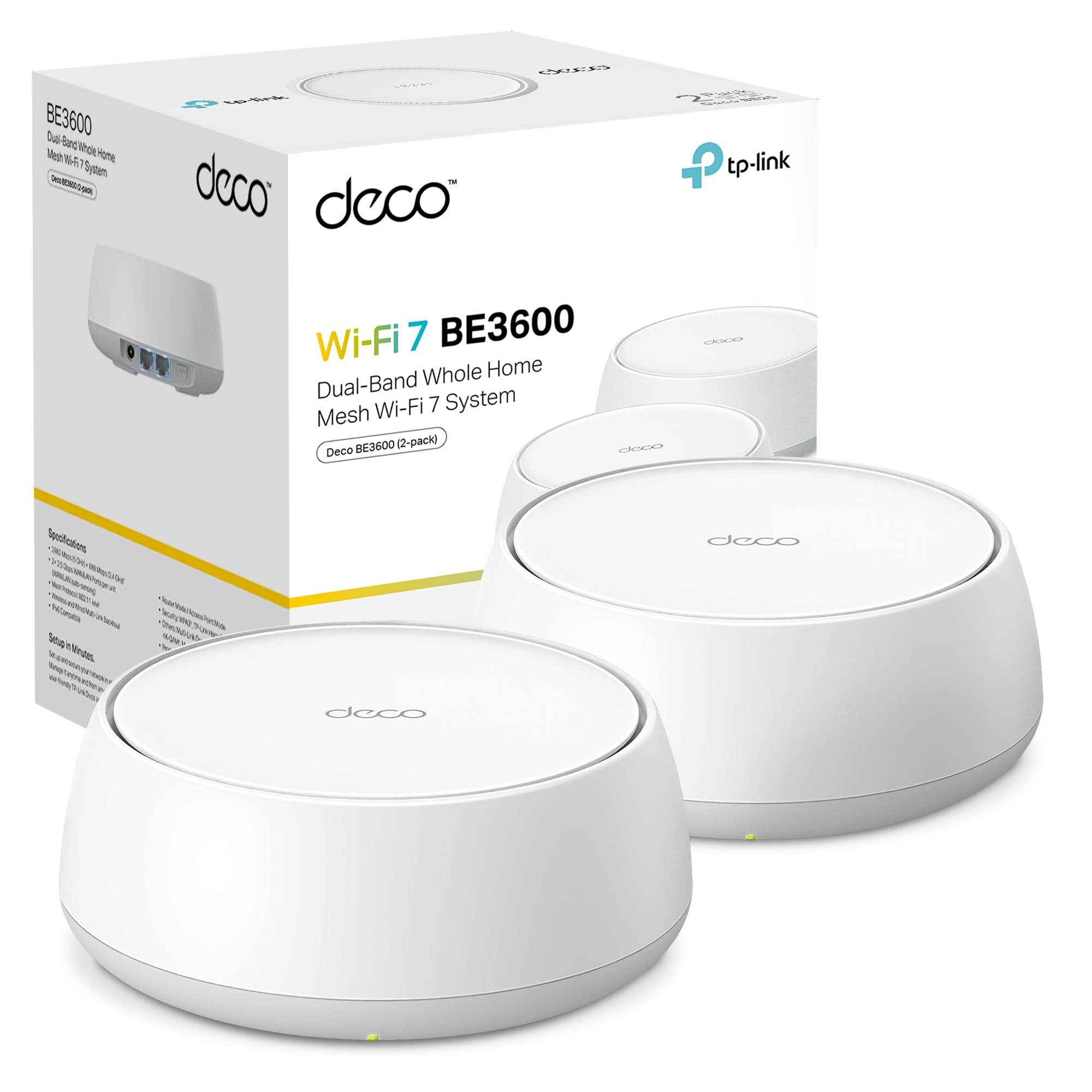 TP-Link Deco BE3600: WiFi 7 ultrarrápido y seguro en casa