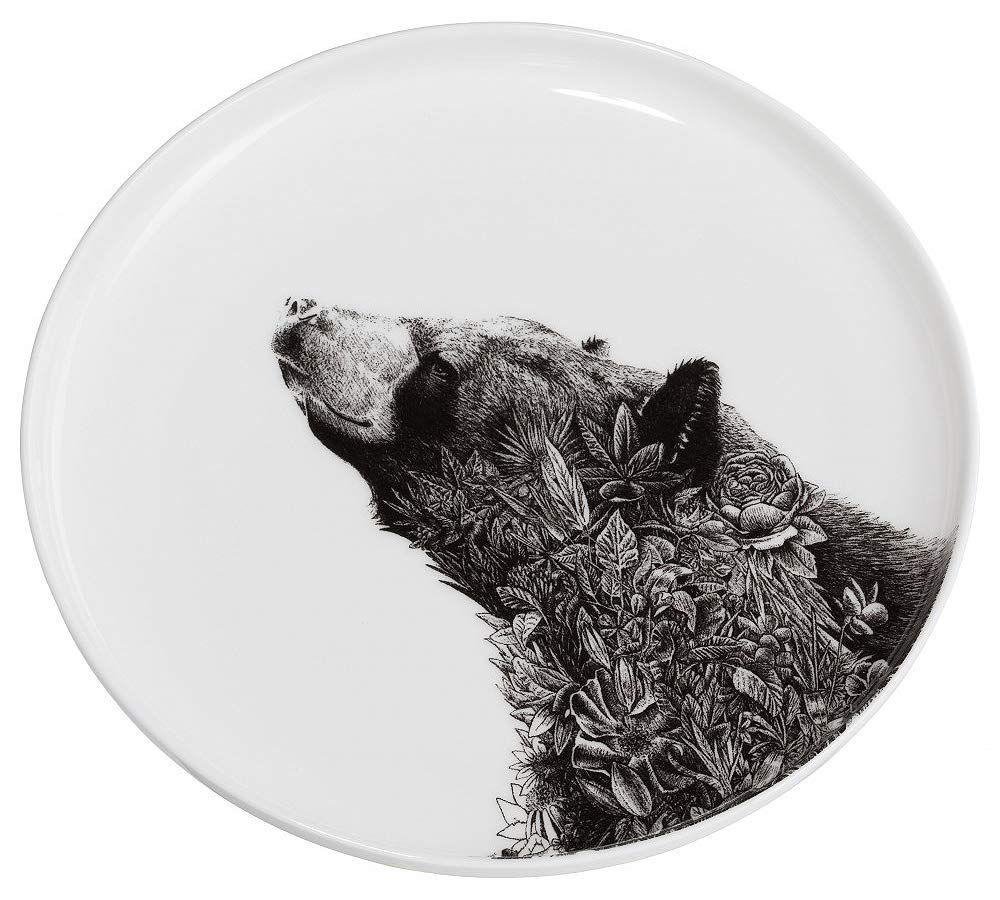 Maxwell & Williams Marini Ferlazzo Black Bear 20Cm Plate from B&Q