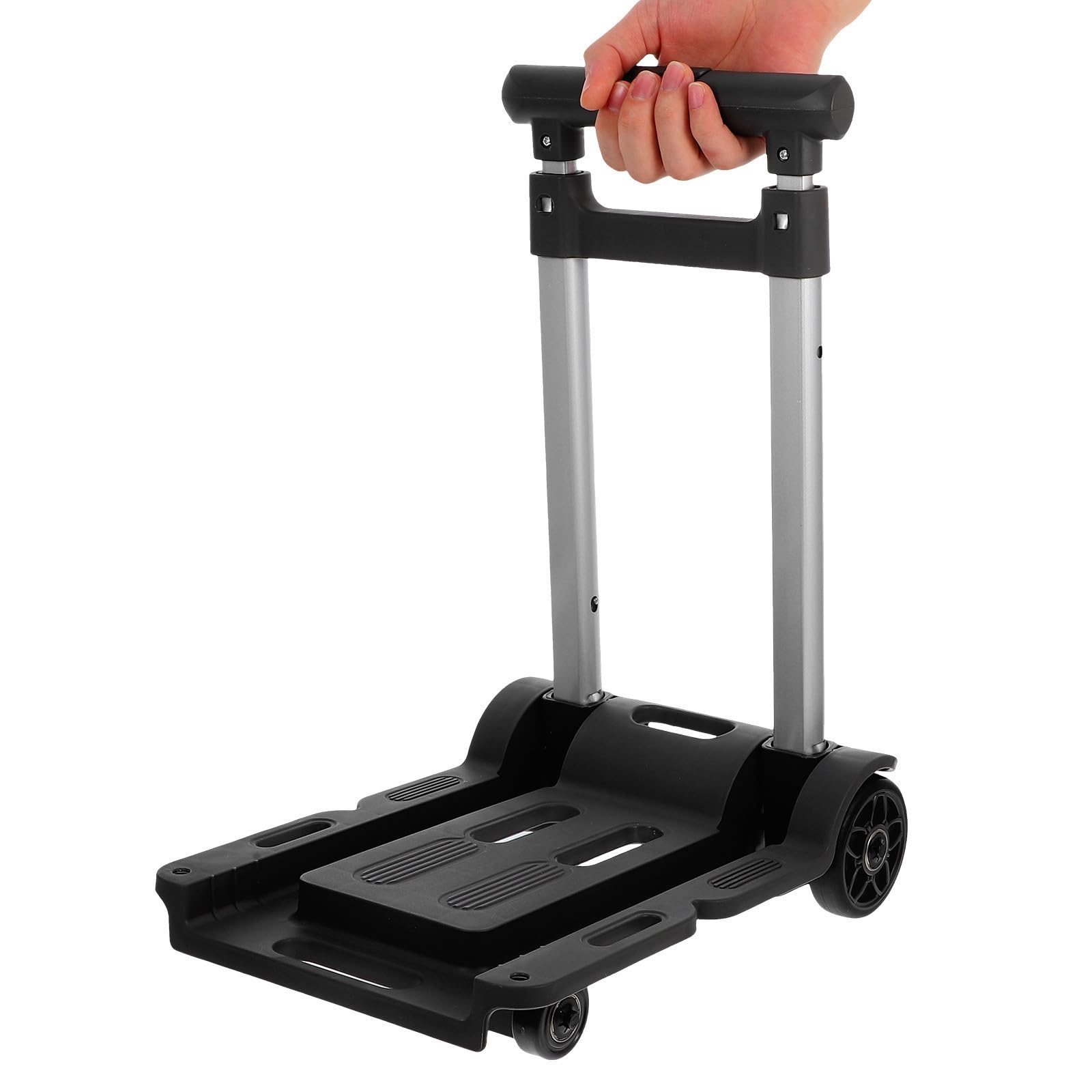 Carrito Plegable de Alta Resistencia con Ruedas Giratorias para Equipaje