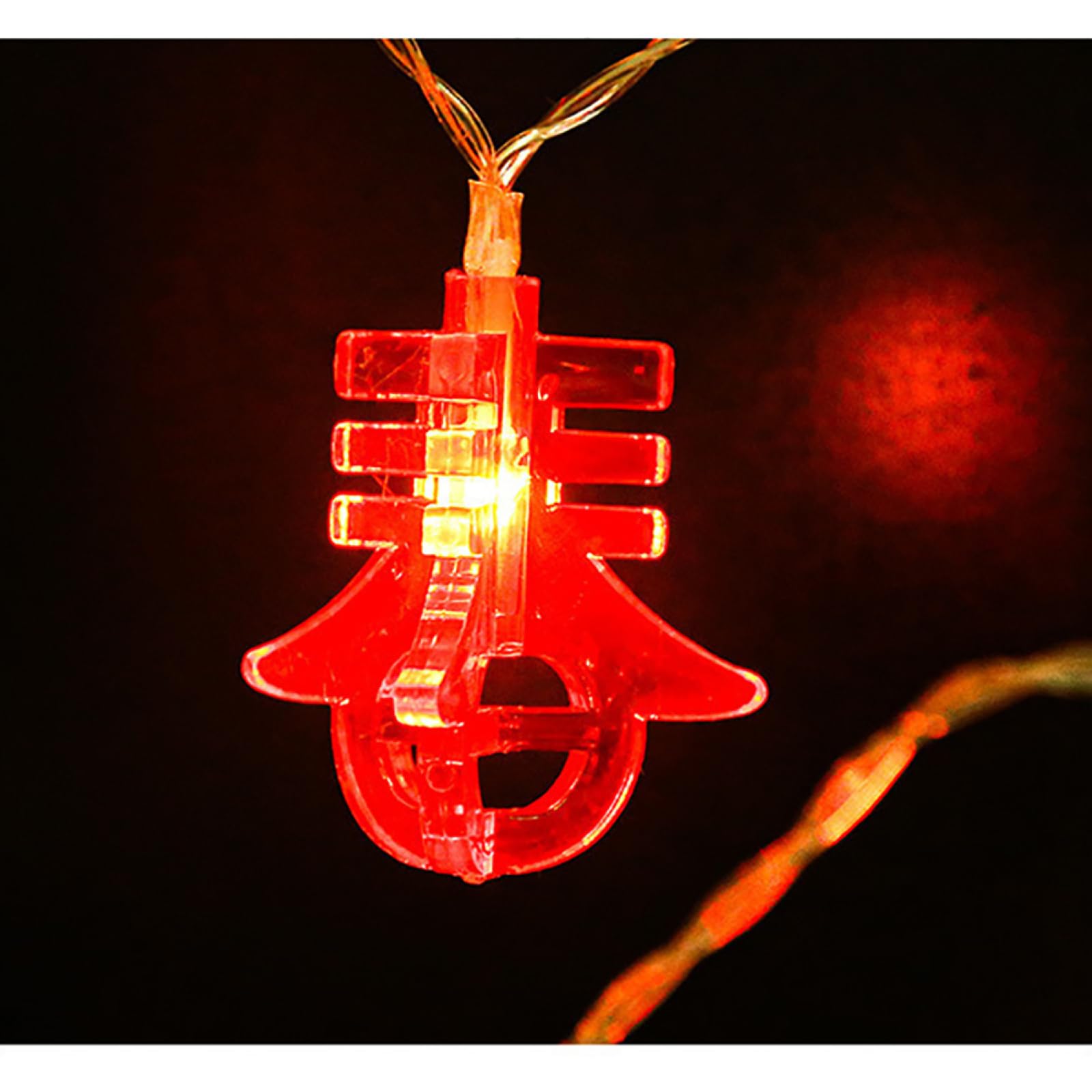 Catena Luminosa Di Capodanno|Luci Natalizie Per Decor Festival|Luci Bianche Calde A LED Luce Ambientale In Filo Di Rame Per Il Patio Della Camera Da Letto Di Natale,B,3m(9.8 piedi)-20LED-USB