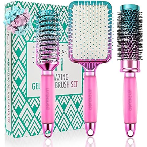 Haarbürsten Set 3 Tlg. - Rundbürste Cover