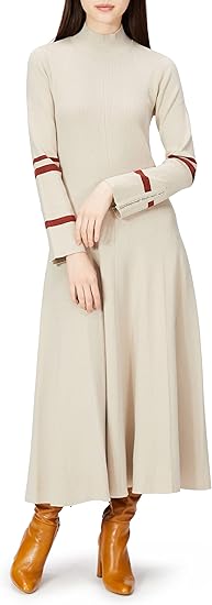 Amazon Co Jp リリーブラウン バックボタンニットワンピース Lwno レディース Beg F 服 ファッション小物 Amazon Co Jp リリーブラウン バックボタンニットワンピース Lwno レディース Beg F 服 ファッション小物