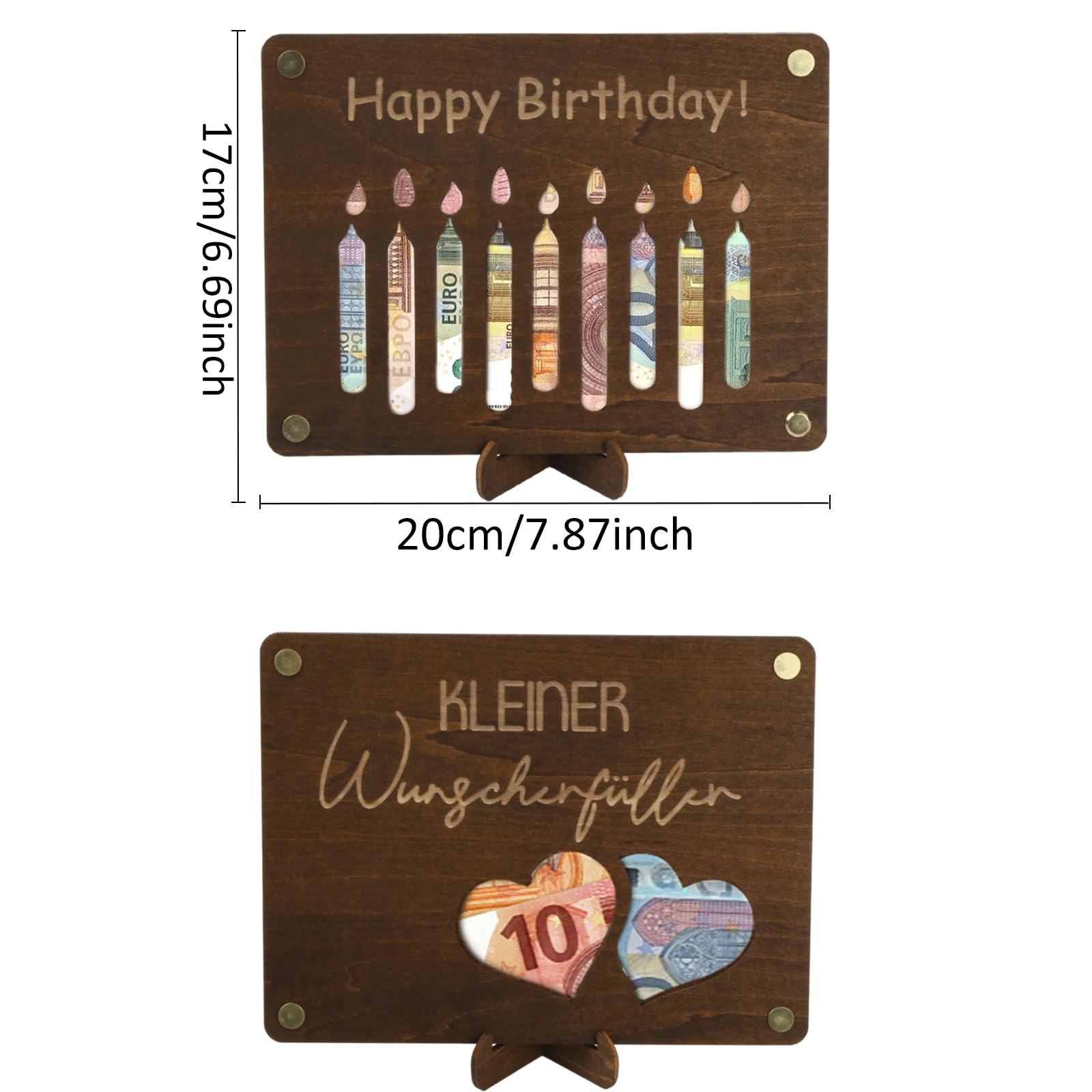 SURPRISA Scatola Regalo, Scatola Enigma per Regali in Denaro, Confezione Regalo di Compleanno